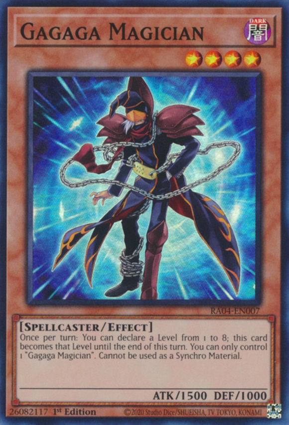 Gagaga Magician - RA04-EN007 - Super Rare 1st Edition