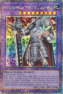 Gem-Knight Master Diamond - RA04-EN178 - Quarter Century Secret Rare 1st Edition