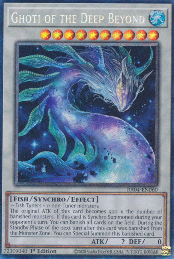 Ghoti of the Deep Beyond - RA04-EN060 - Collector's Rare 1st Edition