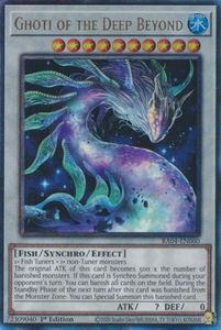 Ghoti of the Deep Beyond - RA04-EN060 - Ultimate Rare 1st Edition
