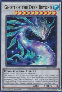 Ghoti of the Deep Beyond - RA04-EN060 - Ultra Rare 1st Edition