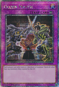 Gozen Match - RA04-EN134 - Quarter Century Secret Rare 1st Edition