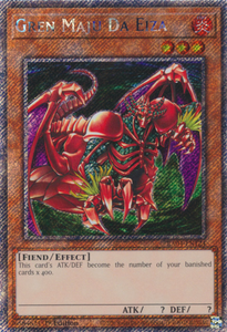 Gren Maju Da Eiza - RA04-EN124 - Platinum Secret Rare 1st Edition