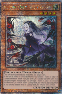 Guiding Quem, the Virtuous - RA04-EN043 - Quarter Century Secret Rare 1st Edition