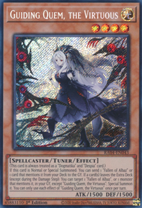 Guiding Quem, the Virtuous - RA04-EN043 - Secret Rare 1st Edition