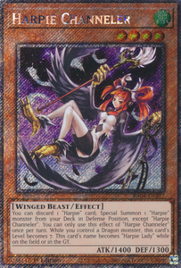 Harpie Channeler - RA04-EN207 - Platinum Secret Rare 1st Edition