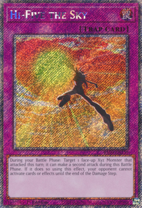 Hi-Five the Sky - RA04-EN239 - Platinum Secret Rare 1st Edition