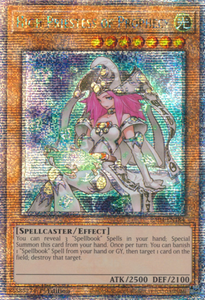 High Priestess of Prophecy - RA04-EN184 - Quarter Century Secret Rare 1st Edition
