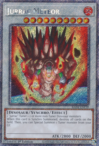 Jurrac Meteor - RA04-EN139 - Platinum Secret Rare 1st Edition