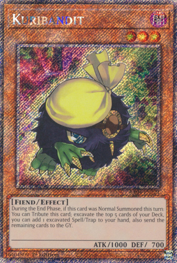 Kuribandit - RA04-EN221 - Platinum Secret Rare 1st Edition