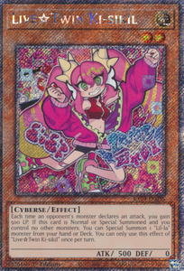 Live Twin Ki-sikil - RA04-EN035 - Platinum Secret Rare 1st Edition
