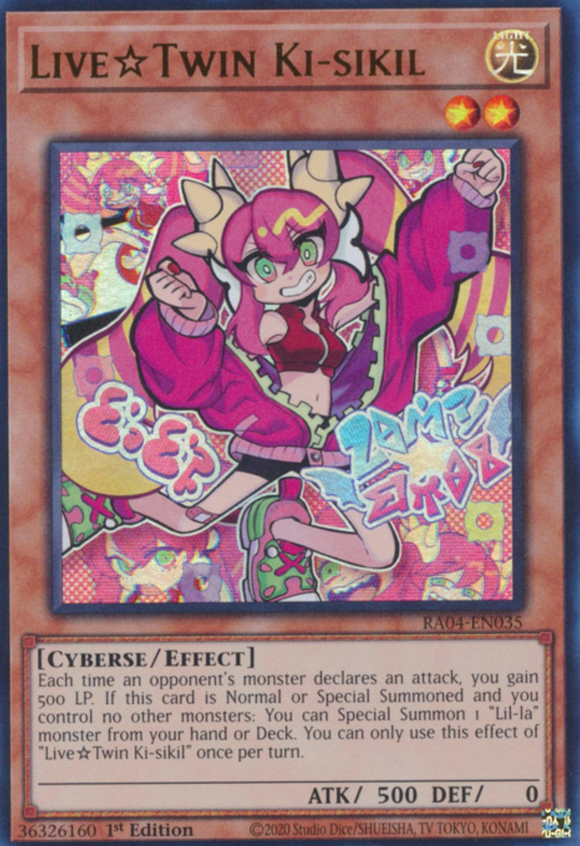 Live Twin Ki-sikil - RA04-EN035 - Ultra Rare 1st Edition