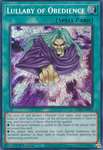 Lullaby of Obedience - RA04-EN085 - Secret Rare 1st Edition