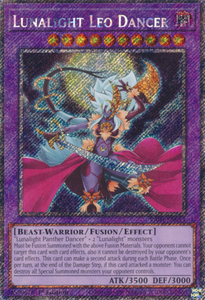 Lunalight Leo Dancer - RA04-EN053 - Platinum Secret Rare 1st Edition