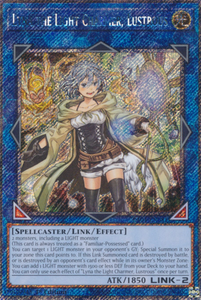 Lyna the Light Charmer, Lustrous - RA04-EN081 - Platinum Secret Rare 1st Edition