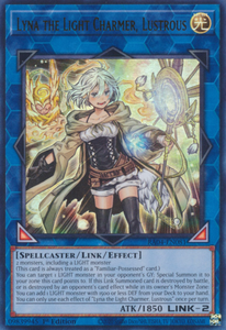 Lyna the Light Charmer, Lustrous - RA04-EN081 - Ultra Rare 1st Edition