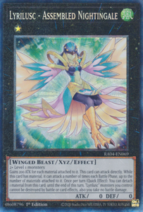 Lyrilusc - Assembled Nightingale - RA04-EN069 - Collector's Rare 1st Edition