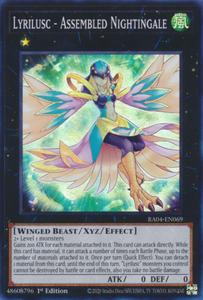 Lyrilusc - Assembled Nightingale - RA04-EN069 - Super Rare 1st Edition