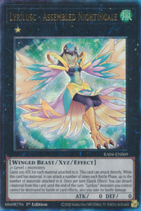 Lyrilusc - Assembled Nightingale - RA04-EN069 - Ultimate Rare 1st Edition