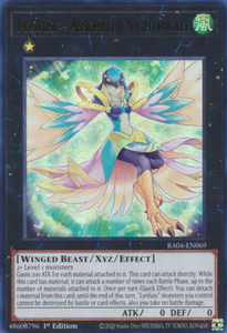 Lyrilusc - Assembled Nightingale - RA04-EN069 - Ultra Rare 1st Edition