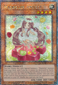 Madolche Anjelly - RA04-EN215 - Quarter Century Secret Rare 1st Edition