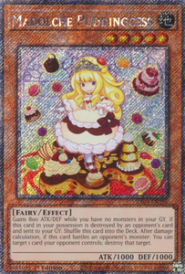 Madolche Puddingcess - RA04-EN186 - Platinum Secret Rare 1st Edition