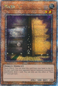 Maxx "C" - RA04-EN150 - Quarter Century Secret Rare 1st Edition