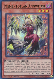 Mementotlan Angwitch - RA04-EN048 - Ultra Rare 1st Edition
