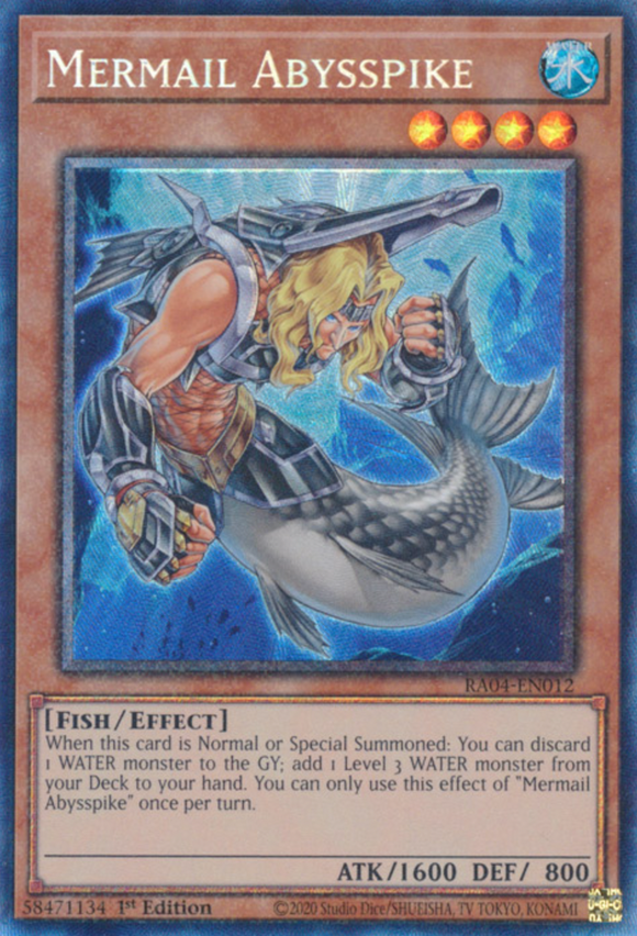 Mermail Abysspike - RA04-EN012 - Collector's Rare 1st Edition