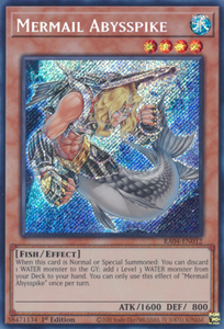 Mermail Abysspike - RA04-EN012 - Secret Rare 1st Edition