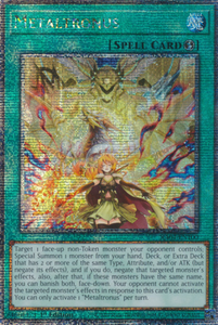 Metaltronus - RA04-EN100 - Quarter Century Secret Rare 1st Edition