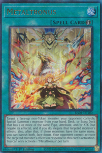 Metaltronus - RA04-EN100 - Ultimate Rare 1st Edition