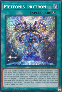 Meteonis Drytron - RA04-EN096 - Secret Rare 1st Edition