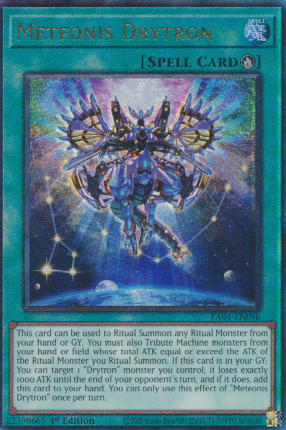 Meteonis Drytron - RA04-EN096 - Ultimate Rare 1st Edition