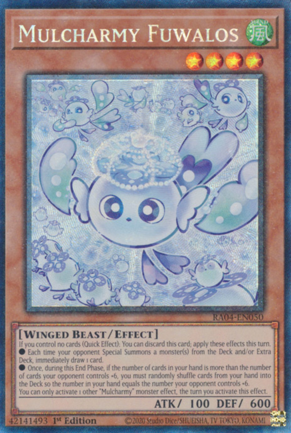 Mulcharmy Fuwalos - RA04-EN050 - Collector's Rare 1st Edition