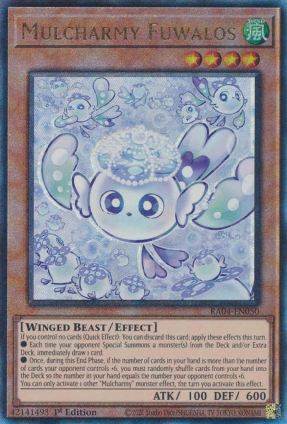 Mulcharmy Fuwalos - RA04-EN050 - Ultimate Rare 1st Edition