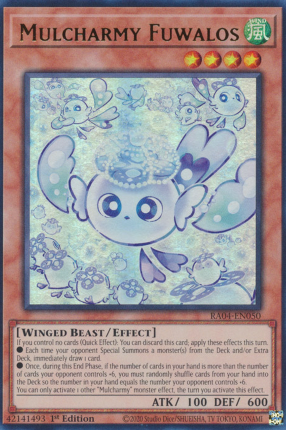Mulcharmy Fuwalos - RA04-EN050 - Ultra Rare 1st Edition