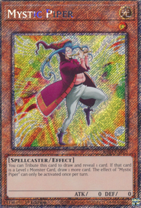 Mystic Piper - RA04-EN005 - Platinum Secret Rare 1st Edition