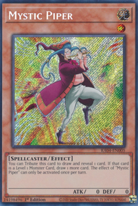 Mystic Piper - RA04-EN005 - Secret Rare 1st Edition