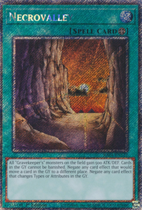 Necrovalley - RA04-EN122 - Platinum Secret Rare 1st Edition