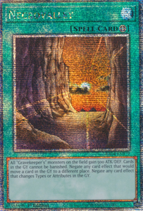 Necrovalley - RA04-EN122 - Quarter Century Secret Rare 1st Edition