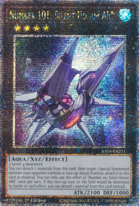 Number 101: Silent Honor ARK - RA04-EN211 - Quarter Century Secret Rare 1st Edition