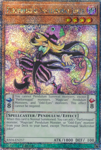 Performapal Skullcrobat Joker - RA04-EN257 - Quarter Century Secret Rare 1st Edition
