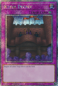 Royal Decree - RA04-EN113 - Quarter Century Secret Rare 1st Edition