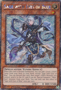 Sage with Eyes of Blue - RA04-EN266 - Platinum Secret Rare 1st Edition