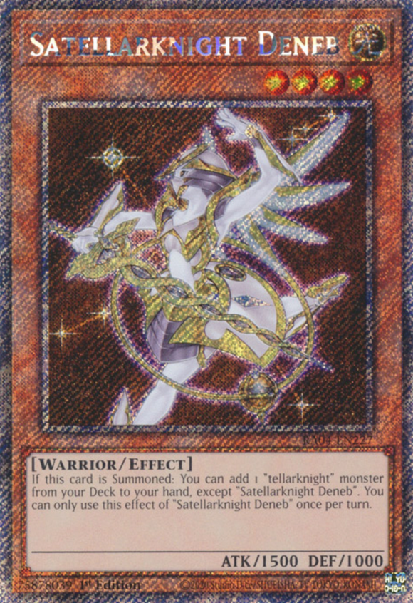 Satellarknight Deneb - RA04-EN227 - Platinum Secret Rare 1st Edition