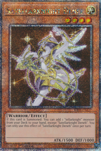 Satellarknight Deneb - RA04-EN227 - Quarter Century Secret Rare 1st Edition