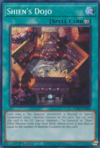 Shien's Dojo - RA04-EN088 - Secret Rare 1st Edition