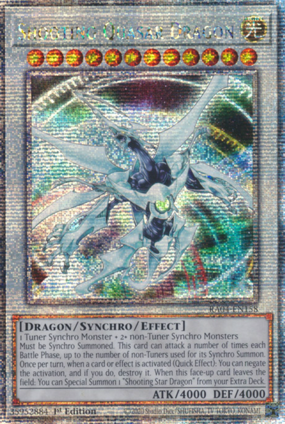 Shooting Quasar Dragon - RA04-EN158 - Quarter Century Secret Rare 1st Edition