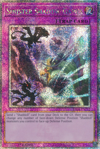 Sinister Shadow Games - RA04-EN232 - Quarter Century Secret Rare 1st Edition